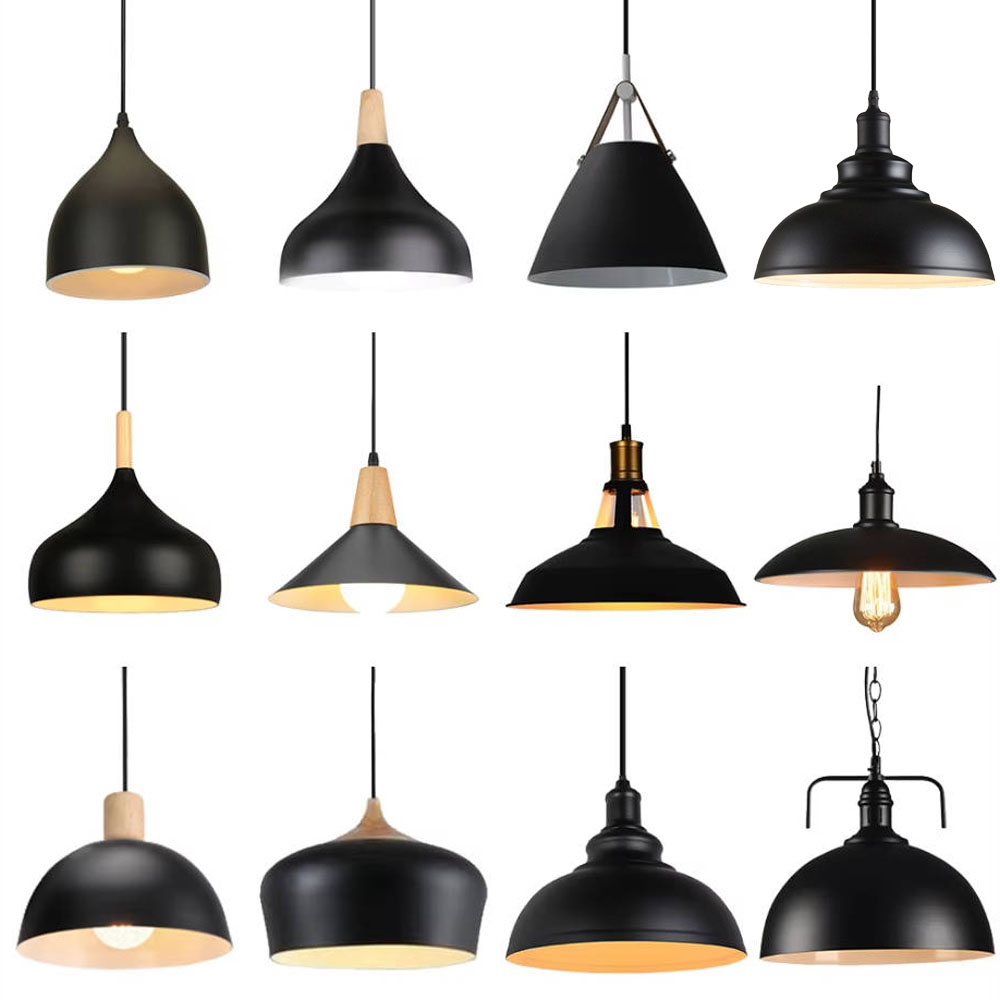 Outdoor Furniture Vintage - Nordic Modern Hanging Lamps Vintage Iron