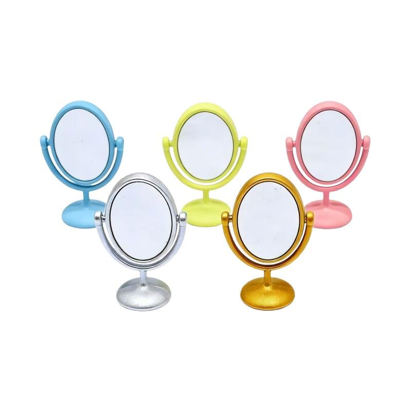 Outdoor Furniture Vintage - 1Pcs Miniature Retro Mirror Dressing Table