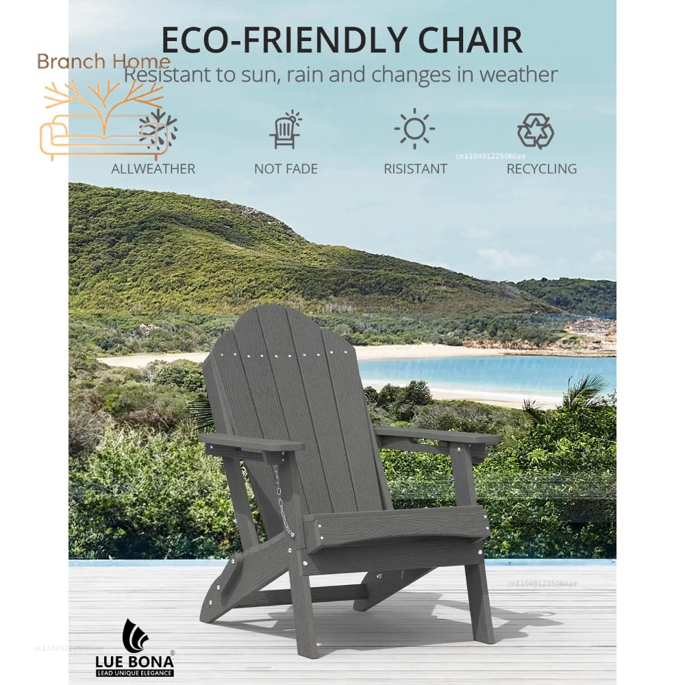 Adirondack Chair Wood - Folding Adirondack Chair , Cup Holder,