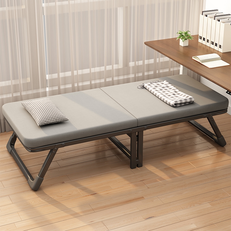 Outdoor Furniture Fabric - Household Portable Folding Beds Single Outdoor