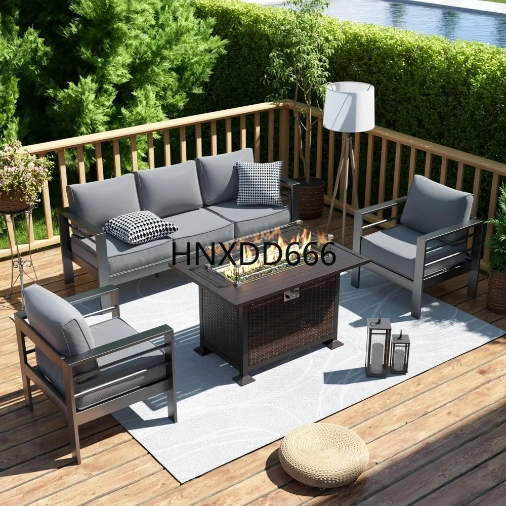 Patio Furniture Set with Fire  - Outdoor Furniture Set With Fire Pit ulasan dan harga