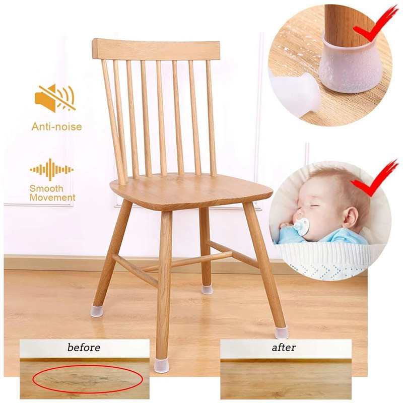 8/16pcs Silicone Chair Legs No - Adirondack Chair Wood ulasan dan harga