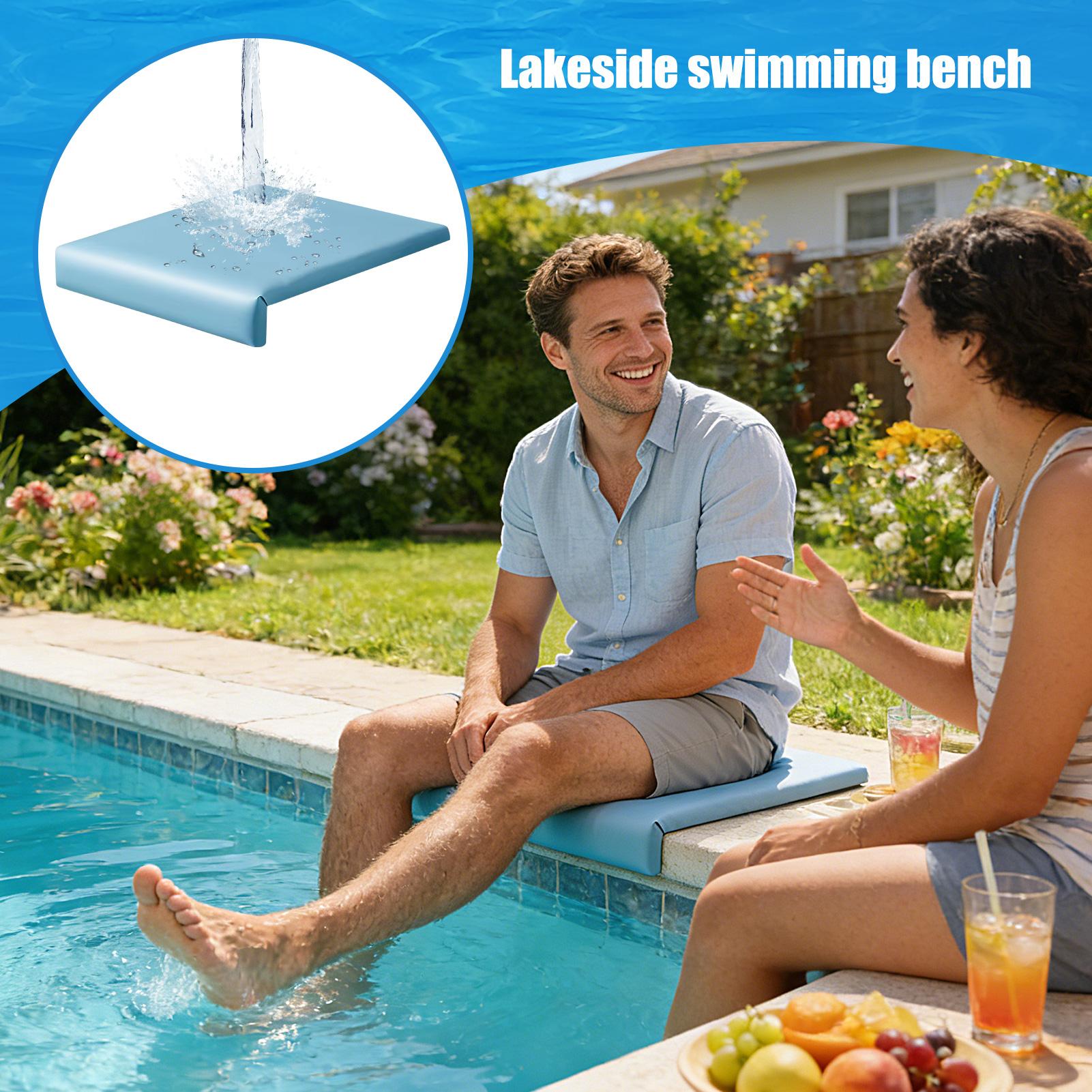 Lakeside Swimming Bench Portab - Outdoor Furniture L Shape ulasan dan harga