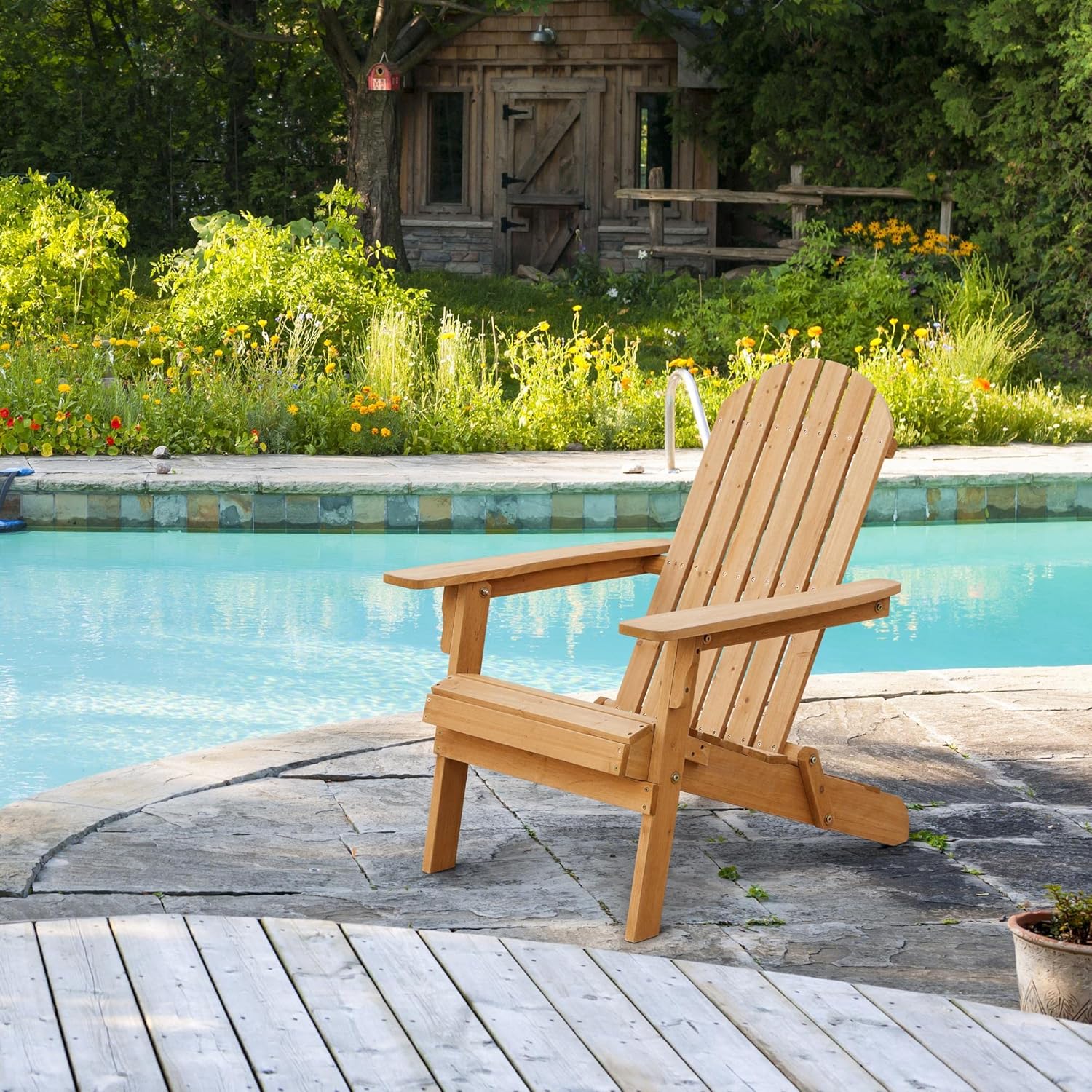 Folding Adirondack Chair Set o - Adirondack Chair Wood ulasan dan harga