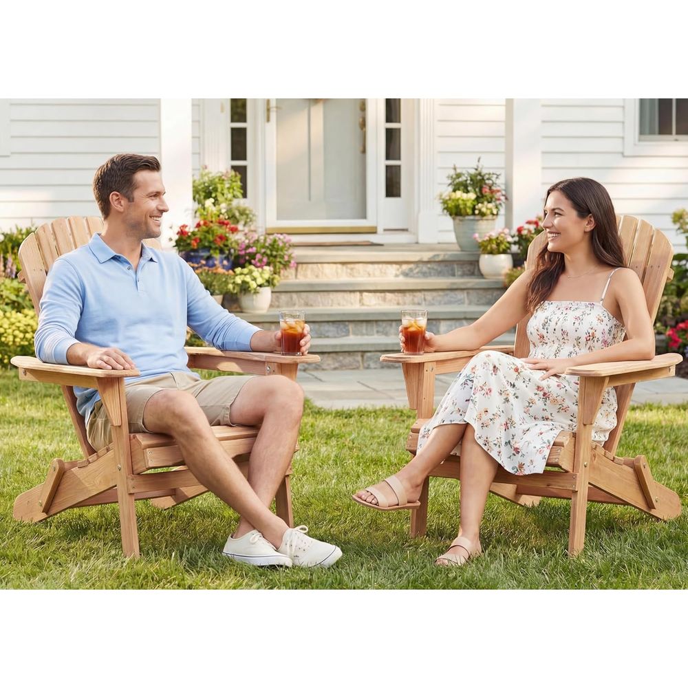 Classic 4-Piece Adirondack Cha - Adirondack Chair Wood ulasan dan harga