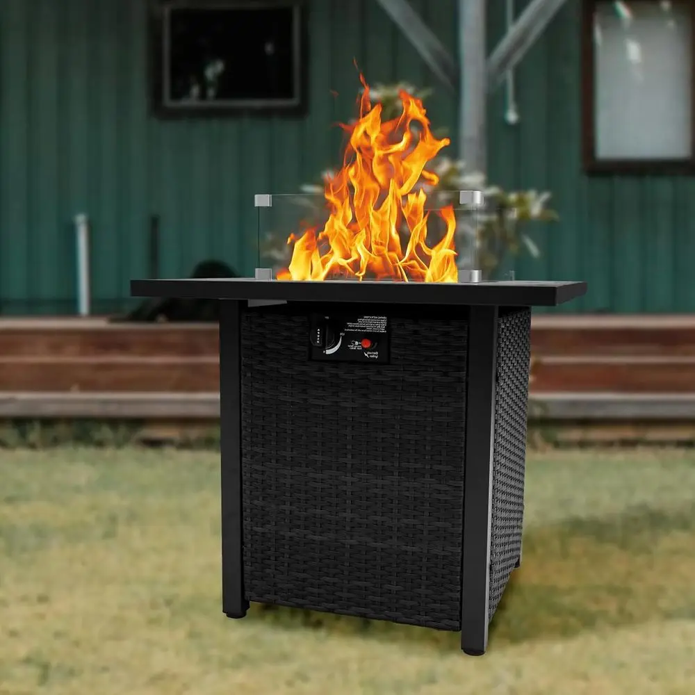 Wicker Outdoor Patio Furniture - Outdoor Furniture Set With Fire Pit ulasan dan harga