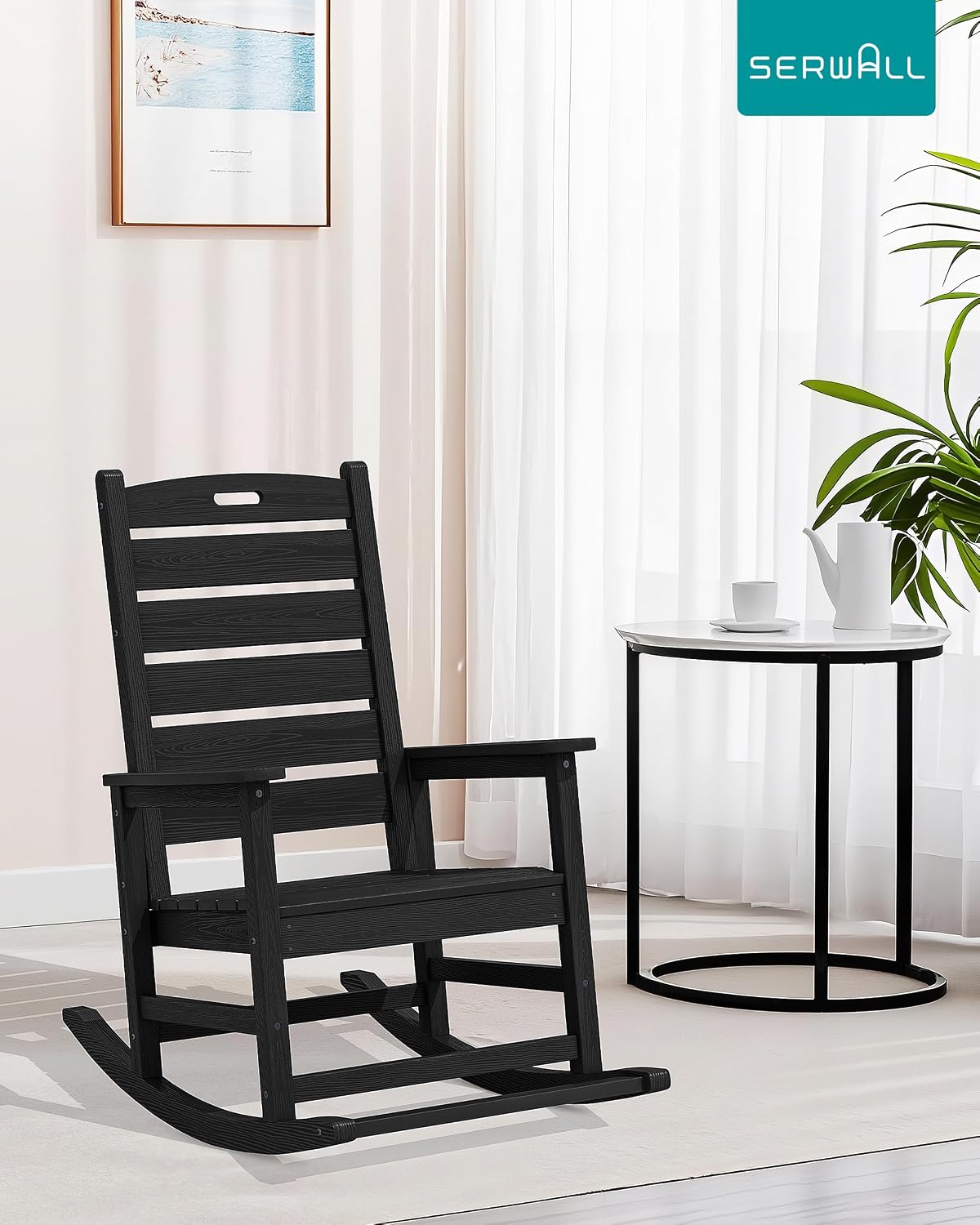 Oversized Outdoor Rocking Chai - Deck Chair Lounger ulasan dan harga