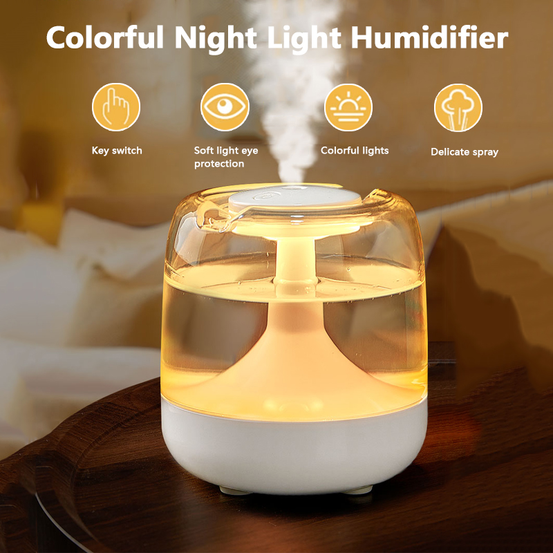 650ML Portable Humidifier Air  - Outdoor Furniture Oil ulasan dan harga
