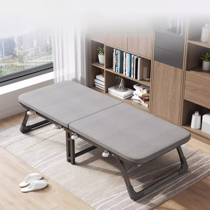 Household Portable Folding Bed - Outdoor Furniture Fabric ulasan dan harga