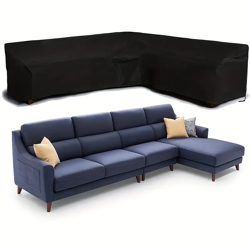 UV Resistant L Shaped Furnitur - Outdoor Furniture L Shape ulasan dan harga