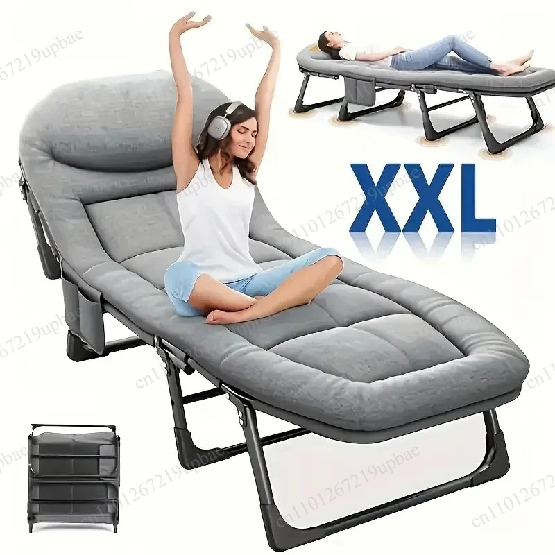 Portable Folding Sleeping Bed  - Outdoor Furniture Fabric ulasan dan harga