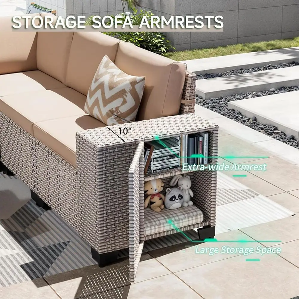 7-Piece Outdoor Patio Furnitur - Outdoor Furniture Set With Fire Pit ulasan dan harga