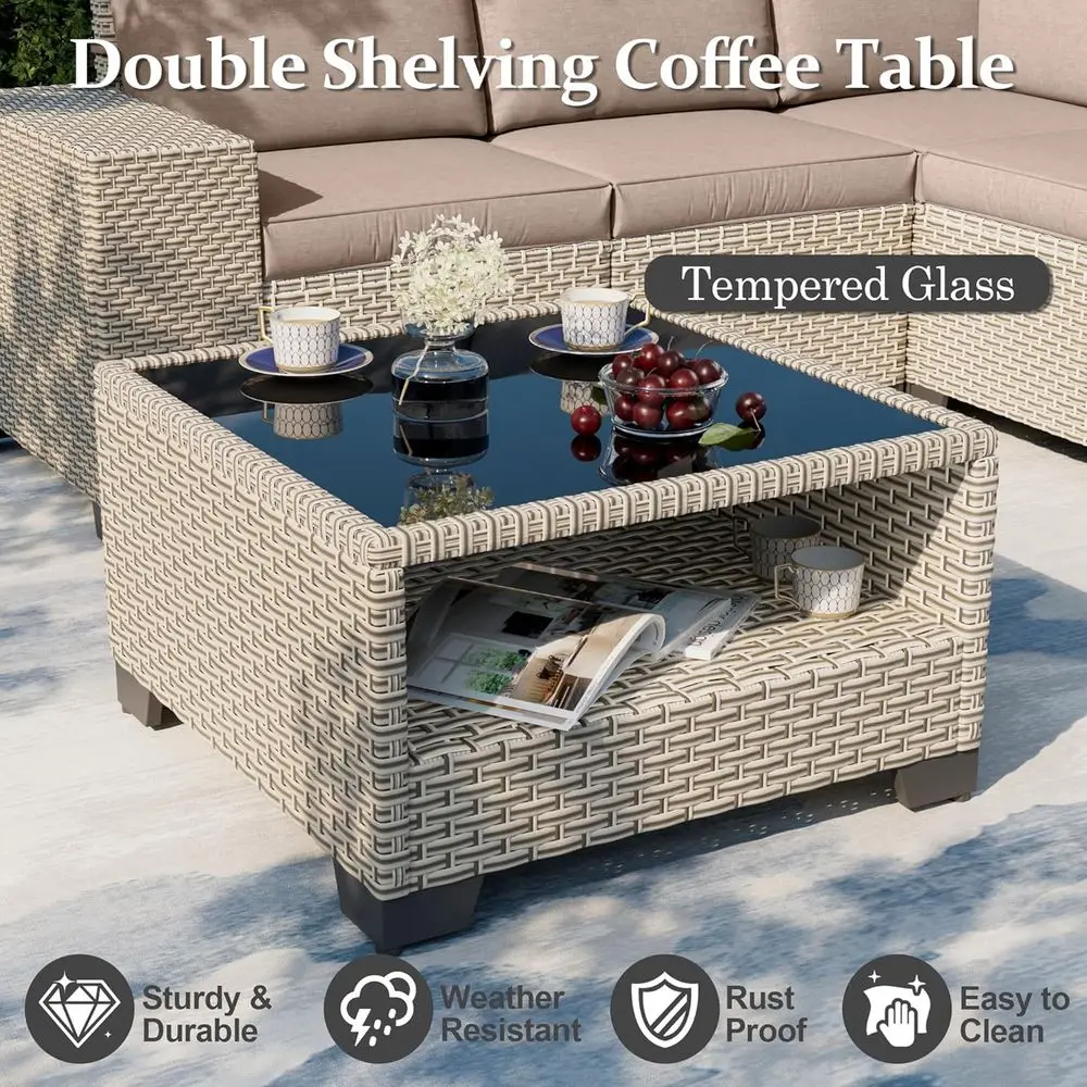 7-Piece Outdoor Patio Furnitur - Outdoor Furniture Set With Fire Pit ulasan dan harga