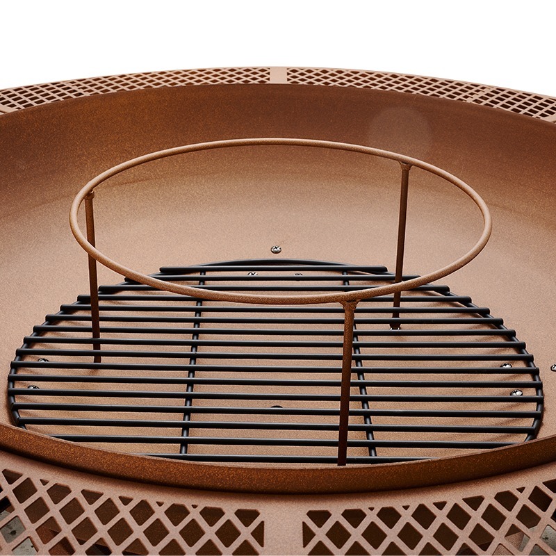 2026 Modern Outdoor Steel Char - Outdoor Furniture Set With Fire Pit ulasan dan harga