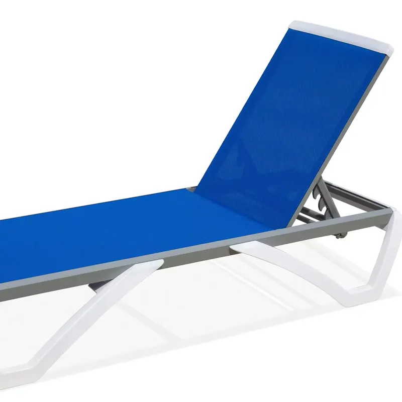Modern Aluminum Adjustable Lou - Deck Chair Lounger ulasan dan harga