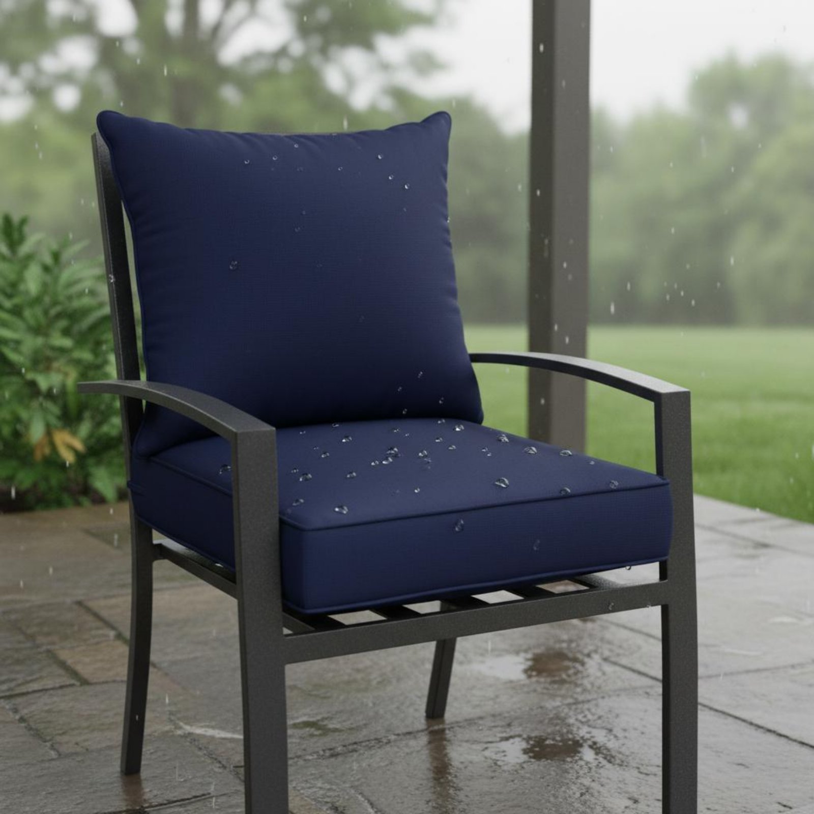 Patio Chair Pad Hidden Closure - Outdoor Furniture Fabric ulasan dan harga