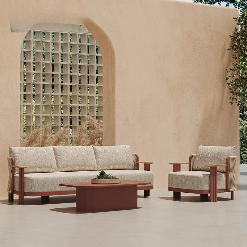 Holiday Villa Outdoor Sofa Set - Outdoor Furniture L Shape ulasan dan harga