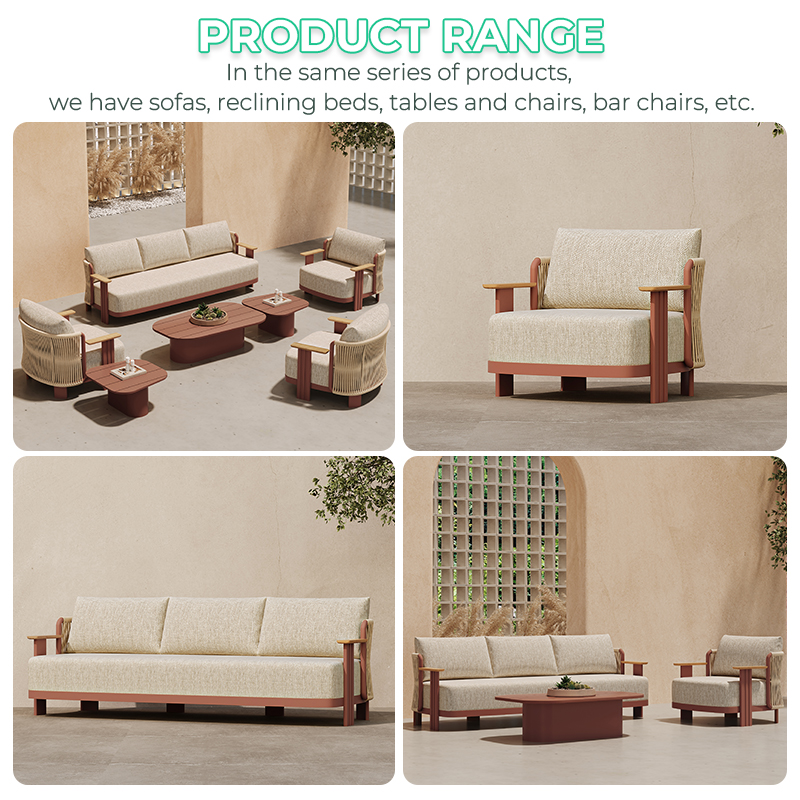 Holiday Villa Outdoor Sofa Set - Outdoor Furniture L Shape ulasan dan harga