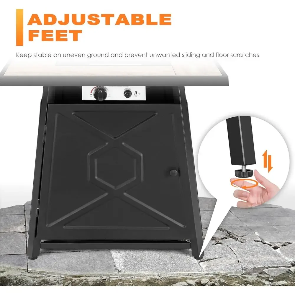 5-Piece Outdoor Patio Furnitur - Outdoor Furniture Set With Fire Pit ulasan dan harga