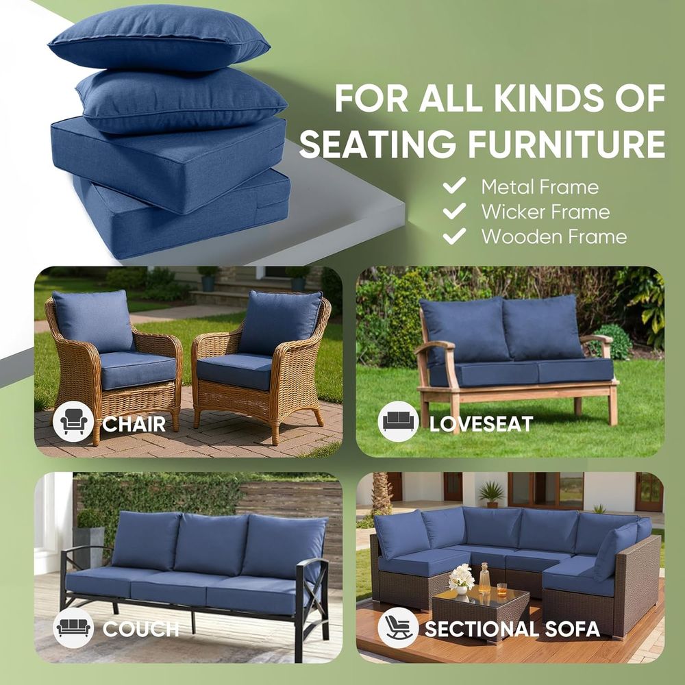 Outdoor Furniture Cushions, 6  - Outdoor Furniture Fabric ulasan dan harga